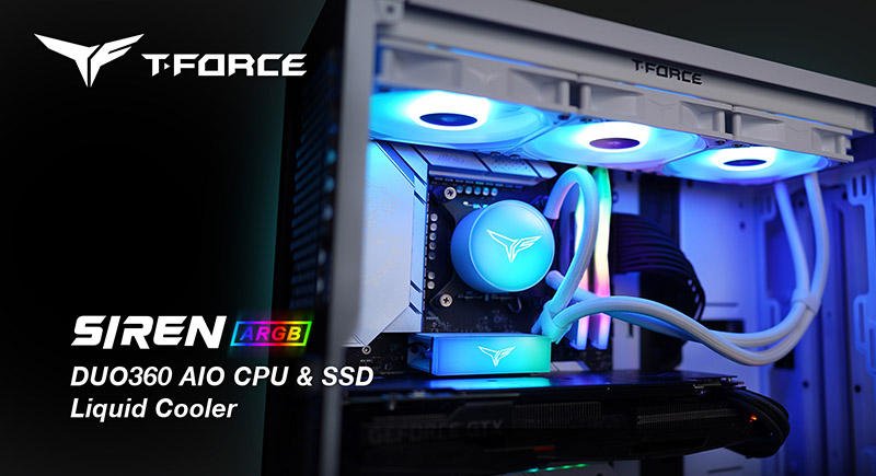 More information about "TEAMGROUP Launches T-FORCE SIREN DUO360 ARGB CPU & SSD AIO Liquid Cooler, Introducing Industry’s First Dual Water Blocks for Maximum Cooling"