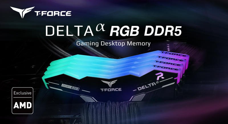 More information about "TEAMGROUP Announces T-FORCE DELTAα RGB DDR5"