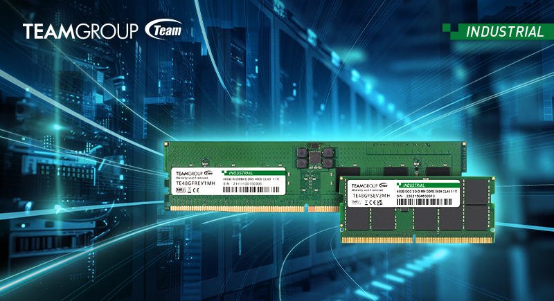 More information about "TEAMGROUP Upgrades Industrial DDR5 Memory Capacities, Leading the Industry in Supporting High-Performance Edge Computing"