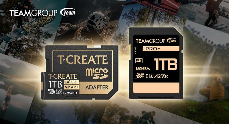 More information about "TEAMGROUP launches memory cards T-CREATE EXPERT S.M.A.R.T. MicroSDXC and TEAMGROUP PRO+ SDXC"