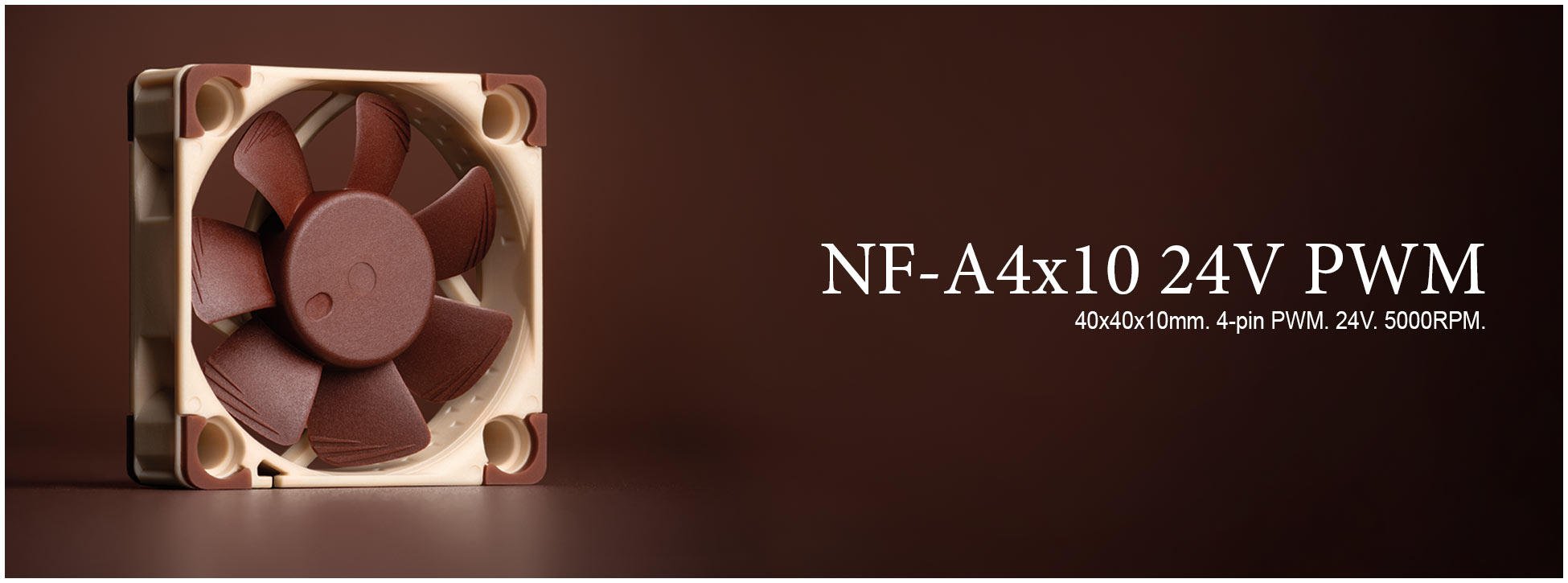 More information about "Noctua presents NF-A4x10 24V PWM 40mm fan"