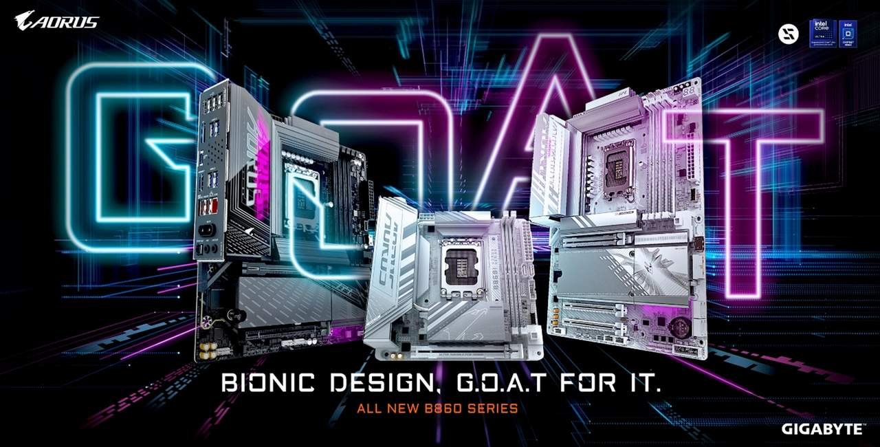 More information about "Οι πρωτοποριακές μητρικές B860 της GIGABYTE γίνονται G.O.A.T. αξιοποιώντας το ΑΙ"